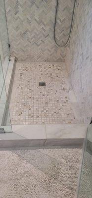 bathroom walking shower