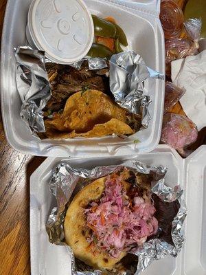 Traditional Pupusa Quesabirria