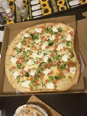 Pizza White Verde Pizza