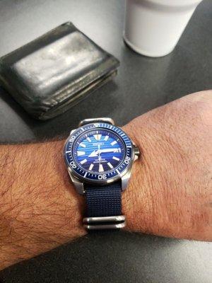 Seiko srpc93 "Save the ocean" Samurai