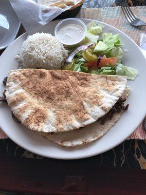 Beef and Lamb Shawarmeh Platter