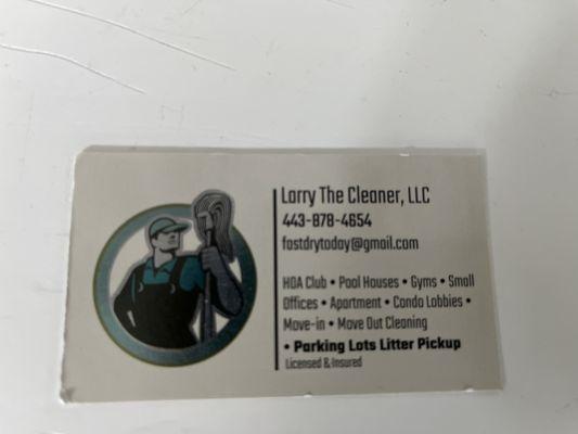 Larry The Cleaner