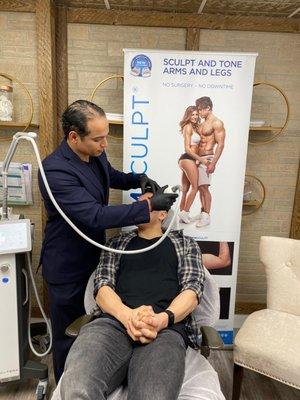 Secret RF Micro needling system for acne scars