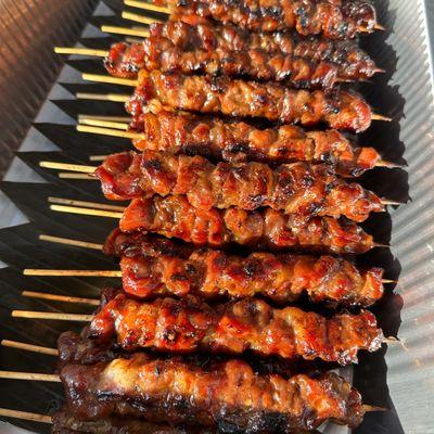 Pork BBQ Skewers
