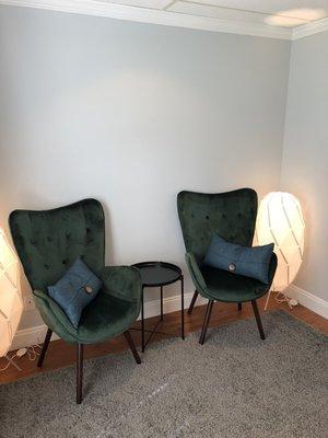 Inviting and comfortable.