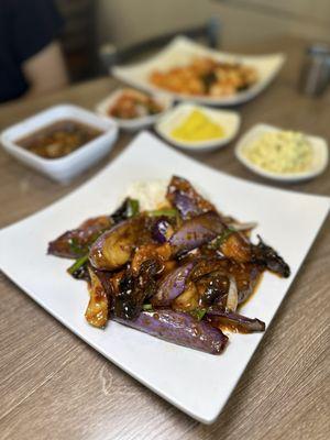 Szechuan Spicy Eggplant