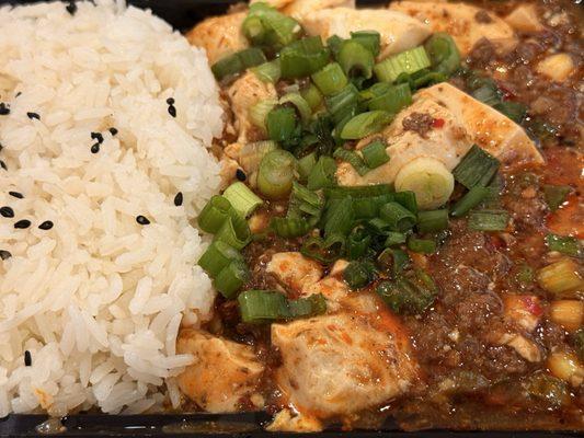 Ma Mapo tofu rice bowl (With Wagyu Ground Beef)