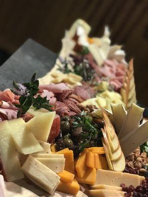 Charcuterie board.