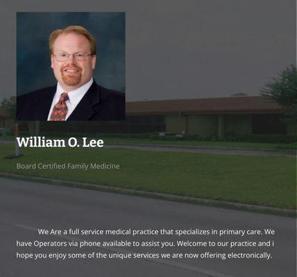 Lee William O, MD