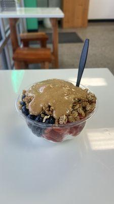 seasonal yogurt bowl