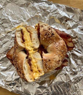 BEC on an everything bagel. 10/10. Highly recommend.
