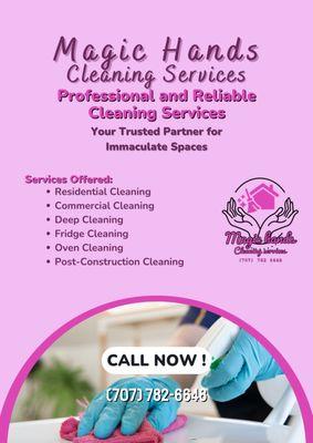 Magic hands cleaning services
