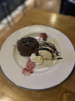 Flourless Chocolate Lava cake