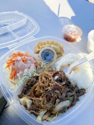 beef bulgogi platter