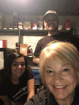 Good morning from Tammy Thayn, owner
And Trevor and Kenzie Thayn, my son and daughter in Love. It's a joy to work with my family.