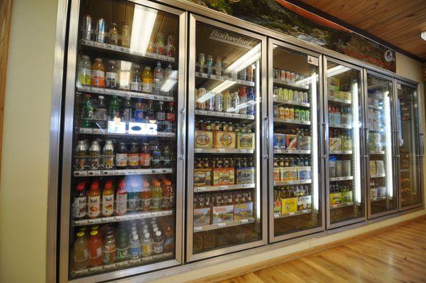 Inside The Trout Shop's doors, Craig Mercantile provides cold beverages, delicious river lunches and fresh Starbucks coffee.