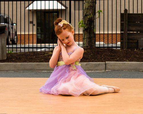 Performing downtown!