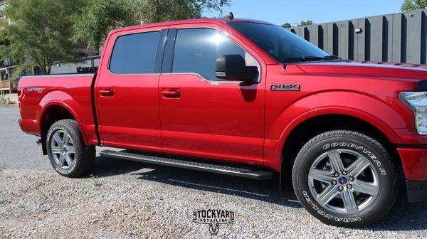 Ford F-150 completed with Ceramic Pro Gold Package ceramic coating.
