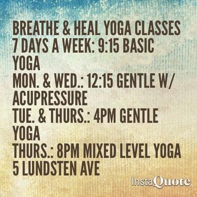 Breathe & Heal Yoga