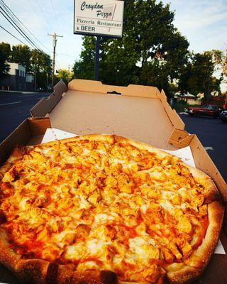 Large Buffalo Chicken Pizza