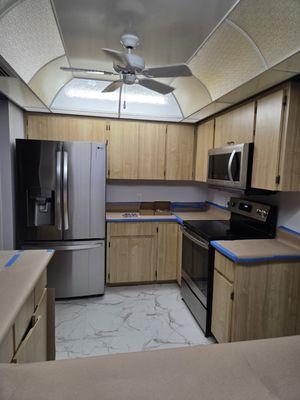 Kitchen before photo