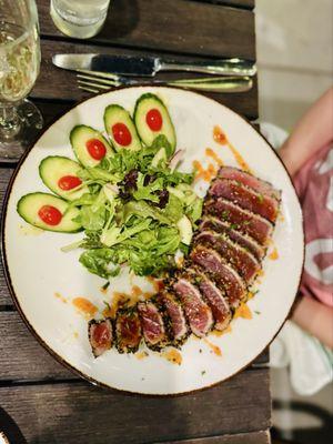 Seared tuna special