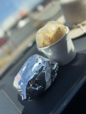 Cheese Burger & Fries