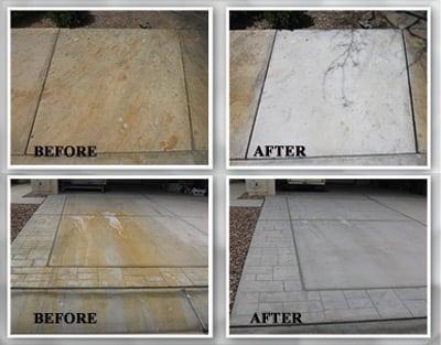 Concrete rust removal