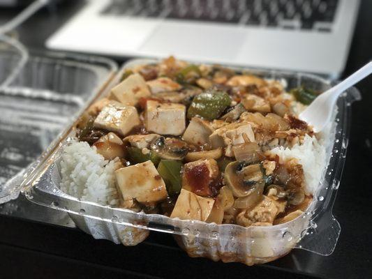 Mapo Tofu lunch special for $7.50