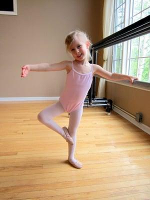 Young Dancers Program - Ballet Forte student
