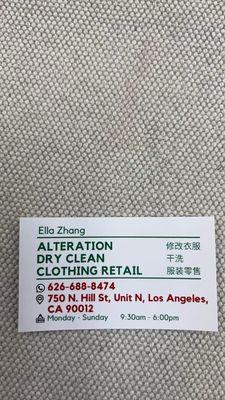 Alterations And Cleaners
