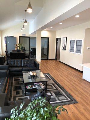 Our warm and welcoming offices! Newly remodeled!