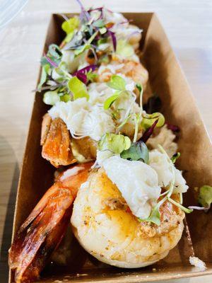 Eastern Shore Deviled Eggs with Crab & Shrimp