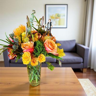 Beautiful floral arrangement by Enchanted Floral Design