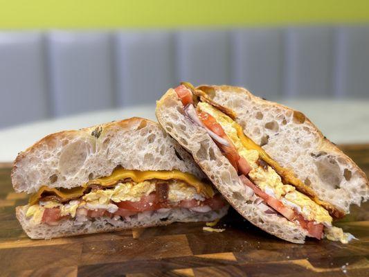 Breakfast sandwich