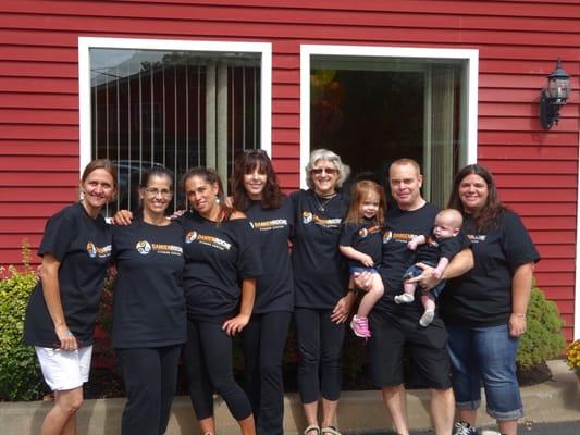 Some of the Damien Roche Fitness team. Drop in and see how we can help you today.