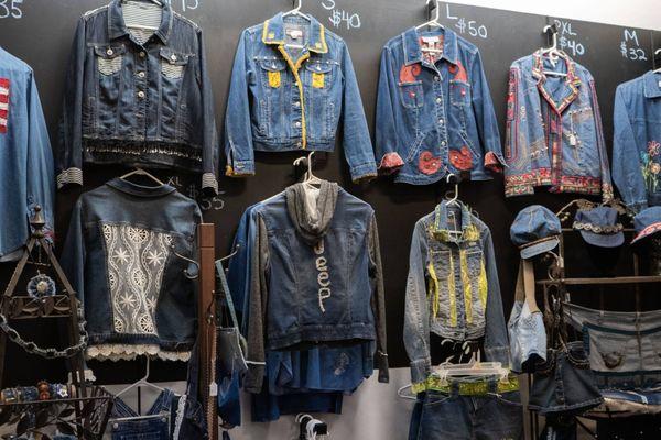 The Denim Dames, Recyclable Denim items!
