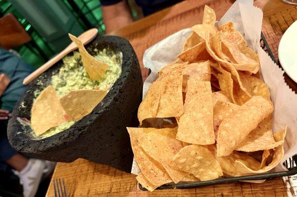 Delicious Guacamole en Molcajete.