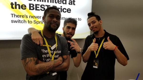 My personal reps at Sprint