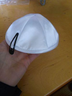 complementary kippa, one way i've been welcomed by synagogue community