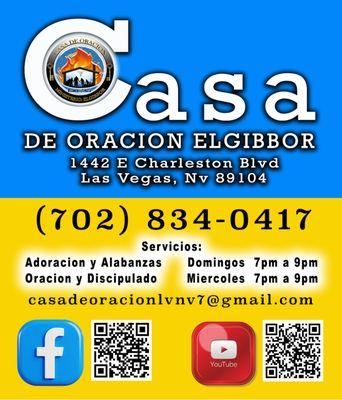 Casa De Oracion Elgibbor