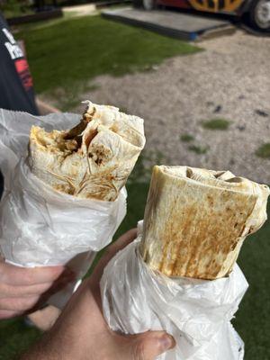 Odesskaya shawarma sandwiches