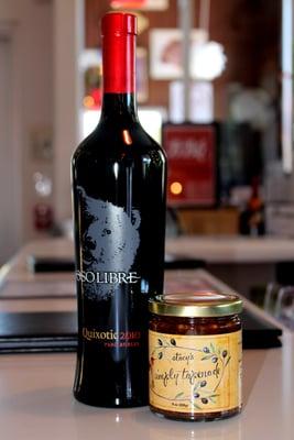 Try our tapenade with your favorite wine!