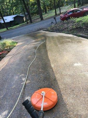 Before on the left, and after on the right