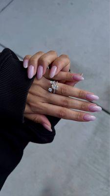 Manicure with Hard gel - solid color