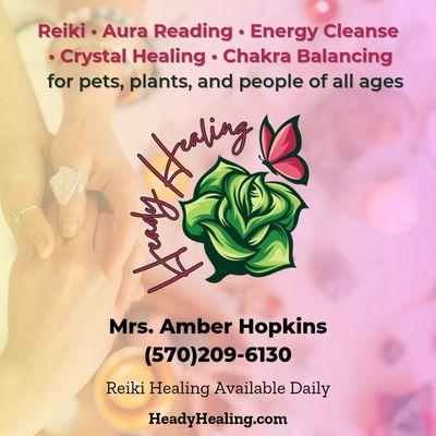 Pets, plants, and people of all ages benefit from reiki