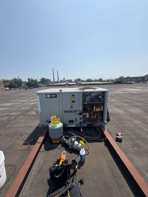 Commercial Rooftop Unit HVAC repair