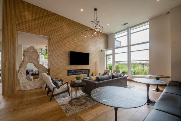 Relaxation redefined at our community clubhouse. Discover your new favorite spot to unwind!