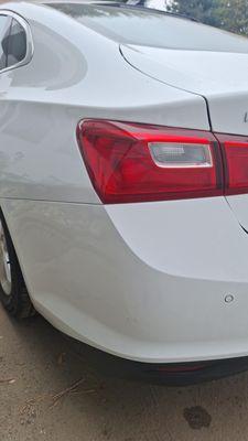 After not the best photo. However new break lights and new bumper.