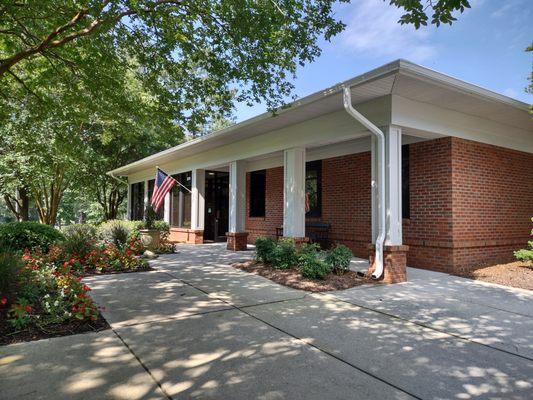 Front view of our office.